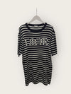 Dior Black Logo Stripe Knit T-Shirt 138935940 [P]