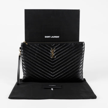 SAINT LAURENT 440222 モノグラム ドキュメント ホルダー クラッチ 138215868