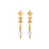 LOUIS VUITTON Blooming Pearl Earrings 139009131 [P]