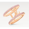 LOUIS VUITTON Iconic Ring Rosa Gold M1334 139009139 [P]