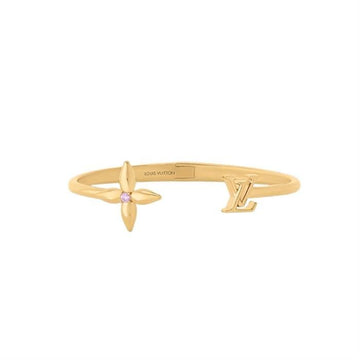LOUIS VUITTON Louisette Signature Bracelet Gold M1441 139009146 [P]