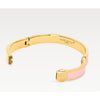 LOUIS VUITTON Nanogram Emaille Armband Pink M1673 139009156 [P]