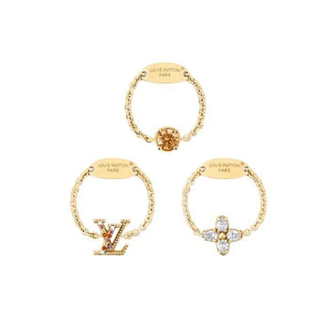 Louis Vuitton Lady LV Ring Set Dorecolor M1695 / Ring 139009161 [P]