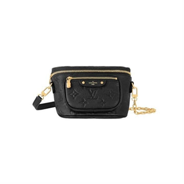 LOUIS VUITTON Mini Bum Bag Black M46917 139009163 [P]