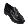 PRADA 1D246M ULS F0002 Logo gebrushte Loafers 54355626 [P]