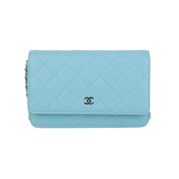 CHANEL AP0250 Lammleder Klassisch WOC Silberkette Crossbody Bag 35241Y 139181338