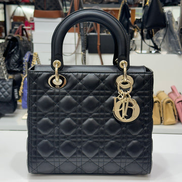 DIOR Lady Medium schwarz gold M0565 139184897