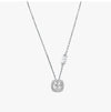 MICHAEL KORS MK Logo Anhänger Silber Halskette MKC1407AN040 144648534 [P]
