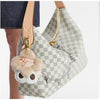 LOUIS VUITTON Slouchy MM Damier Muster Weiß N00126 139195101 [P]