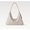 LOUIS VUITTON Slouchy MM Damier Muster Weiß N00126 139195101 [P]