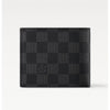 Louis Vuitton Amerigo Wallet Black Damier Pattern N60053 139195138 [P]