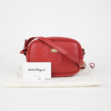 SALVATORE FERRAGAMO 21 H006 Gancini City Mini Schulter Crossbody Bag 140443565