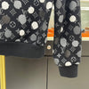 Louis Vuitton Kusama Monogram Dot Sweatshirt L Black 1AB6J8 139200125 [P]