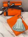 Hermes Carmen Key Ring Sky CARMEN 139206164 [P]