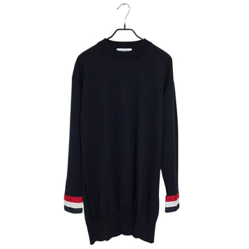 THOM BROWNE 女性イロングゲイテッドメリノウールカフスロングニット FKA306A 00014415 139206481