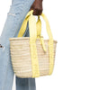 CHLOE SENSE Rafia Tote Bag Small CHC23SS303J66703 48949383 [P]