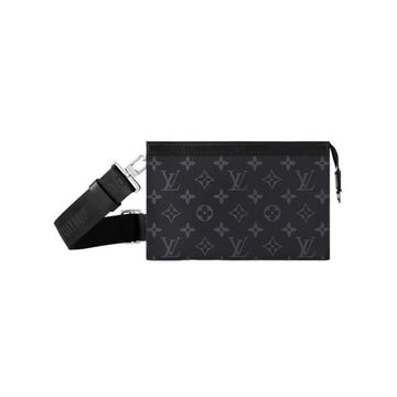 LOUIS VUITTON Gasflasche tragbare Brieftasche schwarz M81124 139232394 [P]