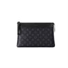 Louis Vuitton Pochette Voyage Supplé Eclipse Black M82543 139232401 [P]