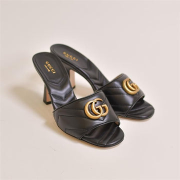 GUCCI GG Marmont Slide Sandalen 674839 BKO00 76788187
