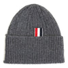THOM BROWNE Diagonale MKH009A 00011 035 Unisex Kaschmir Beanie 28368939 [P]
