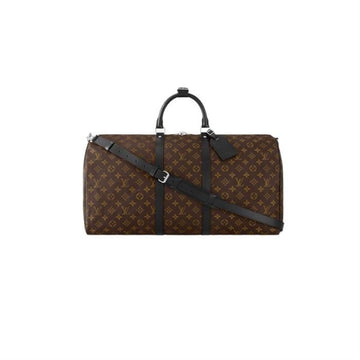 Louis Vuitton Keepall 55 Bandoulière Brown Black M56714 139280312 [P]
