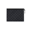 Louis Vuitton Pochette Voyage MM Monogram Eclipse Black M61692 139280322 [P]