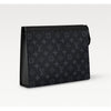 Louis Vuitton Pochette Voyage MM Monogram Eclipse Black M61692 139280322 [P]