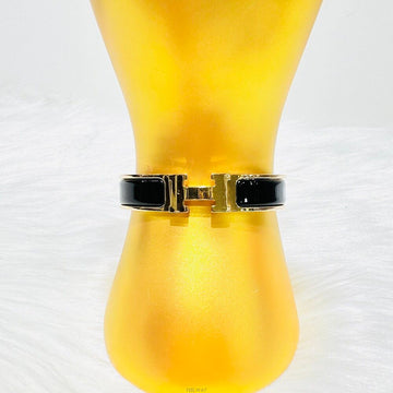 HERMES クリックアッシュ ブラック バングル ブレスレット PM 139237296