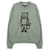 MAISON KITSUNE Intarsia-Strickkleid OM00802-KT1030-0078 141511340 [P]