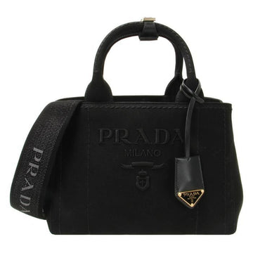 Prada Small Cotton Canvas Handbag 139333225 [P]