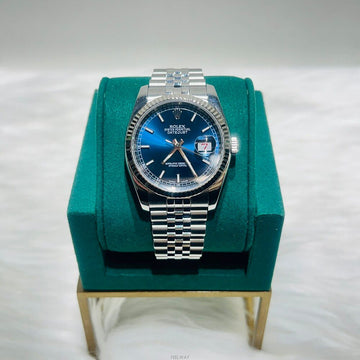 ROLEX 116234 Datejust 36 Blue Roulette Date Jubilee Hidden Herrenuhr 139263076