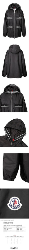 MONCLER CHATEL Windbreaker Schwarz 1A000 86 539ZD 999 55204026 [P]