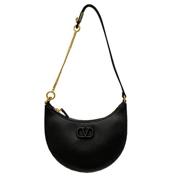 Valentino V Logo Signature Leather Hobo Bag Mini Black (5W2P0W19 RQR 0NO) 124381056