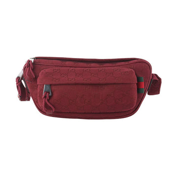 GUCCI GG Canvas Crossbody Sling Bag Large 802096 35257Y 139302374