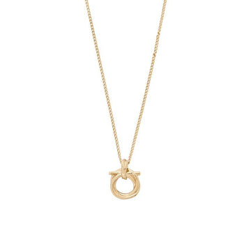 Salvatore Ferragamo Gancini Women's Necklace 760672 0765594 139303011 [P]