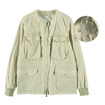 STONE ISLAND Leichte Jacke mit Wappen-Patch 160235149 [P]