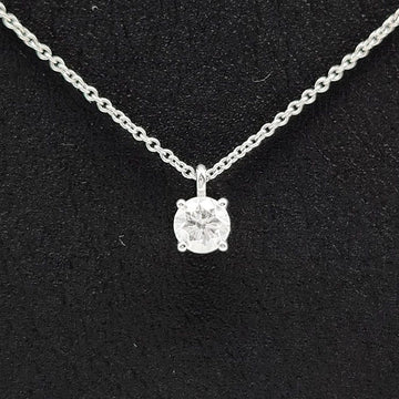 Tiffany & Co Tiffany Solitaire 0.41ct Diamond Necklace L902611 139336879