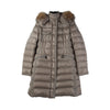 Moncler Hermin Down Long Padding Jacket Size 0 35270 139337105 [P]