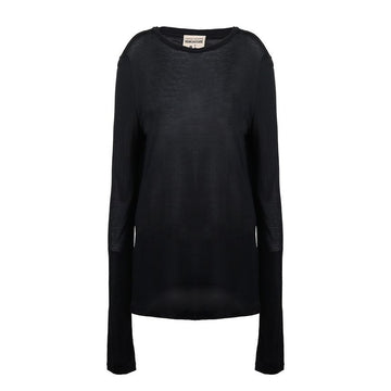 SEMICOUTURE アリアナ シア ロングスリーブ Tシャツ Y5SJ51 Y69-0 139379624