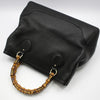 GUCCI 282317 Schwarze Leder Diana Bambus Griff Tote Bag 139380667 [P]