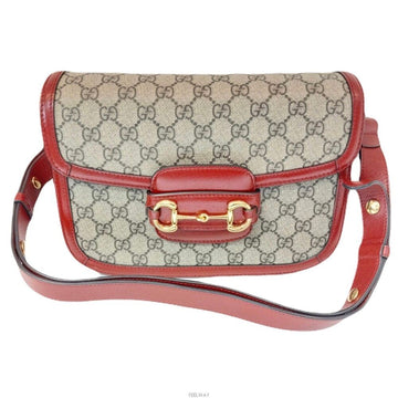 Gucci GG Supreme Horsebit 1955 Shoulder Bag 602204 139381646
