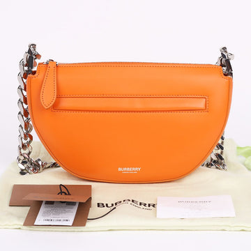 BURBERRY Orangenleder Olympia Mini-Chain Bag 139383779