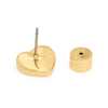 COACH Quilt Herz Ohrringe 527586 GLD 710 139384060 [P]