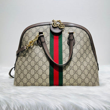 GUCCI Ophidia GG Medium Top Handle Bag Domed Shape Tote Bag 524533 139386238