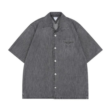 Bottega Veneta Vintage Black Denim Shirt 139398730