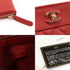 CHANEL A80992 Red Caviar Gold Classic New Medium Clutch 139427377 [P]