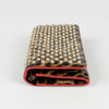 CHRISTIAN LOUBOUTIN Leoparden-Gold-Studiere Geldbörse 139296175 [P]