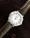 Omega Captain Nemo White Dial Men's Alligator Leather Watch 139428458 [P]