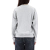 SPORTY & RICH Lucky Chance Varsity Crest Crewneck Sweatshirt 73817279 [P]