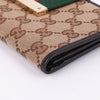 GUCCI GG Canvas Dreispaltige Klappenbörse 181672 139448828 [P]